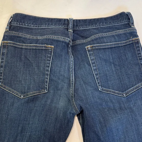 J. Crew Dark Blue Straight Jeans - Picture 4 of 4